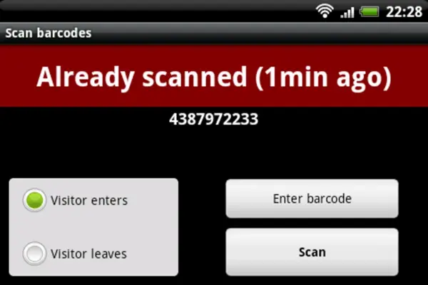 BarcodeChecker android App screenshot 0